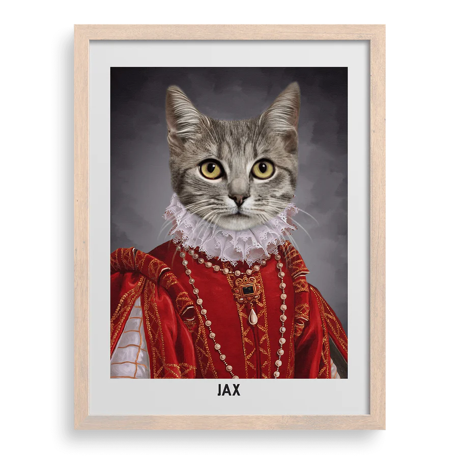 Their Highness Custom Pet Portrait