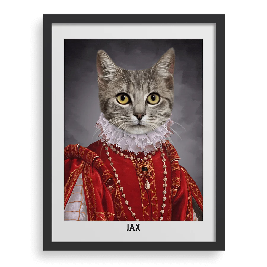 Their Highness Custom Pet Portrait