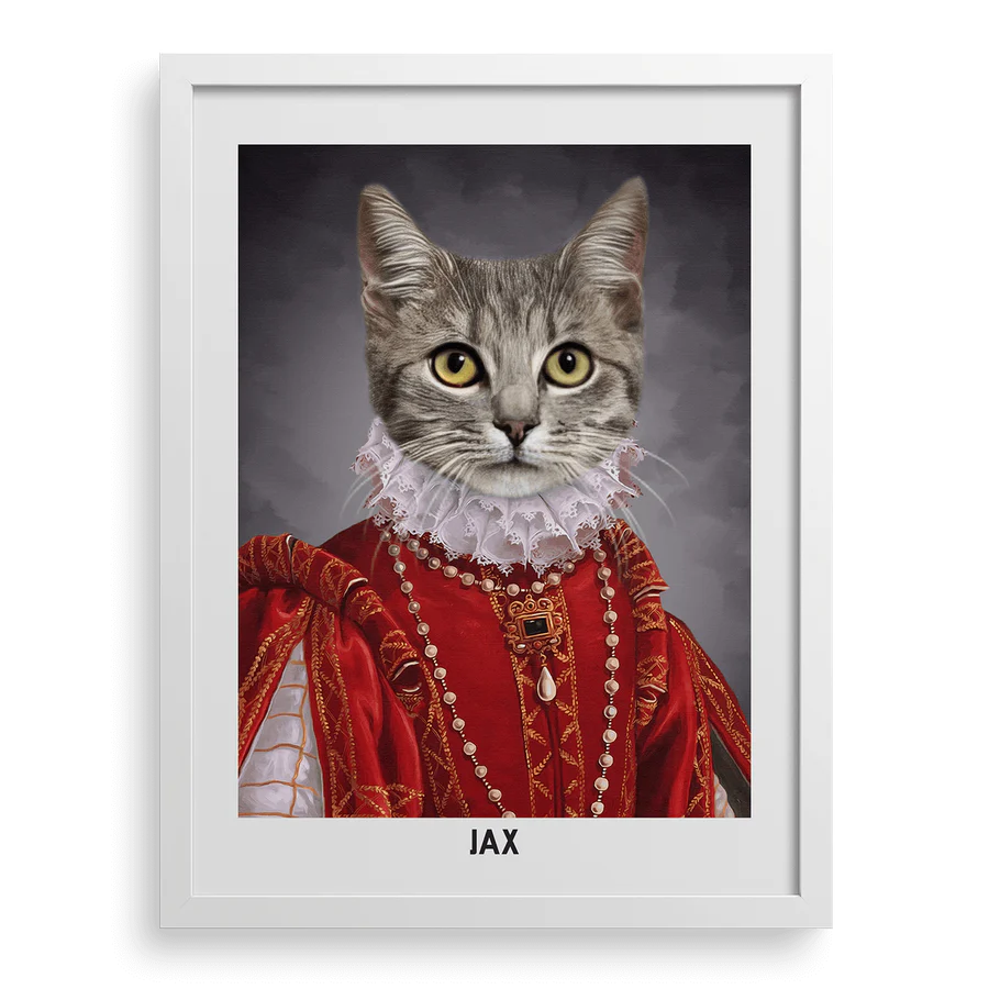 Their Highness Custom Pet Portrait