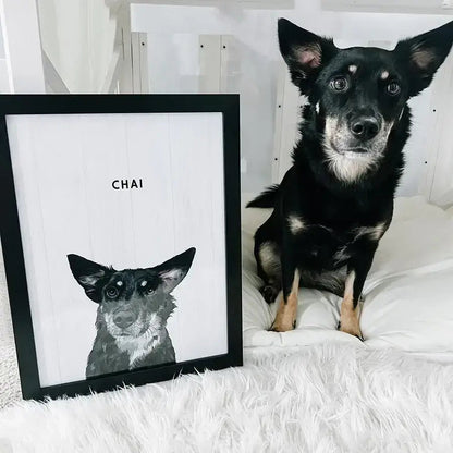 Custom Portrait for One Pet PawPixie