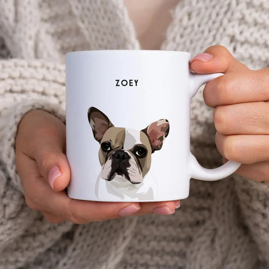 Custom Pet Portrait Mug PawPixie