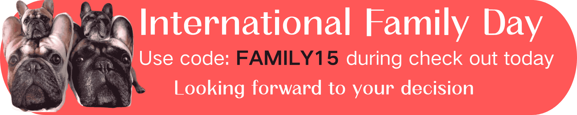 Family Day 15% OFF code for custom pet portraits - FURFAMILY
