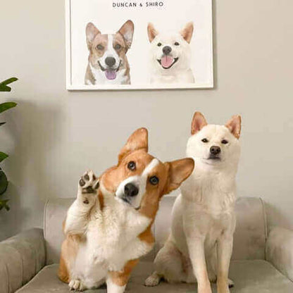 Custom Portrait for One Pet